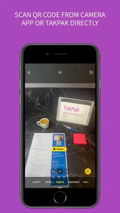 Captures d'écran de Takpak AR Document Video Maker