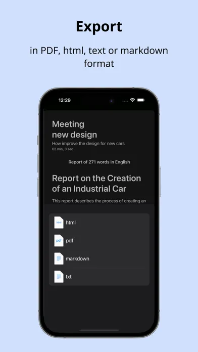 Voice recorder - Ai Voicerly Screenshots