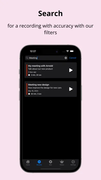 Voice recorder - Ai Voicerly Screenshots