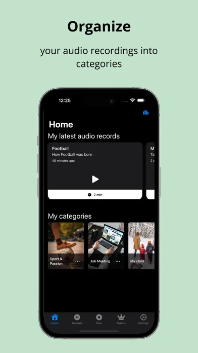 Voice recorder - Ai Voicerly Screenshots