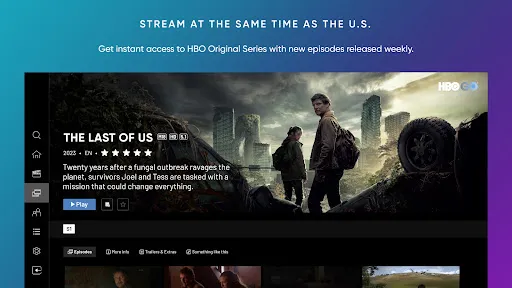 Скриншоты HBO GO