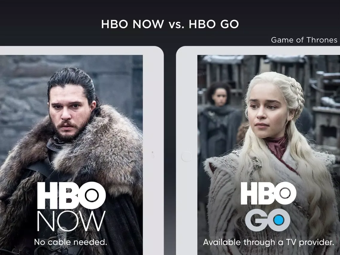 HBO GO: Stream with TV Package iPad  스크린샷