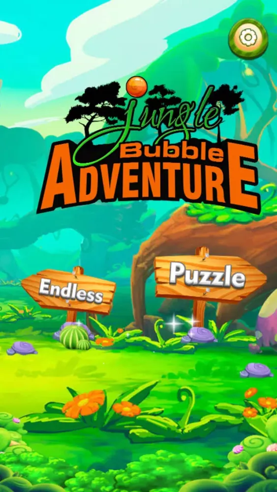 Tangkapan layar Jungle Bubble Adventure - Free Bubble Shooter HD
