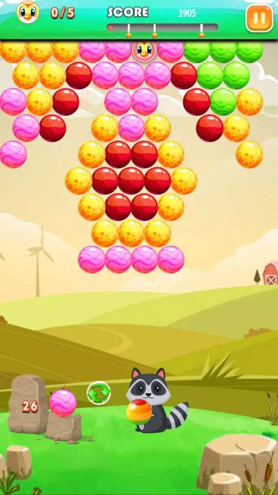 Tangkapan layar Jungle Bubble Adventure - Free Bubble Shooter HD