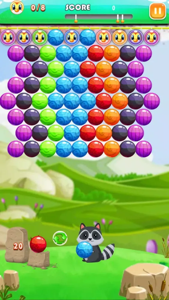 Tangkapan layar Jungle Bubble Adventure - Free Bubble Shooter HD