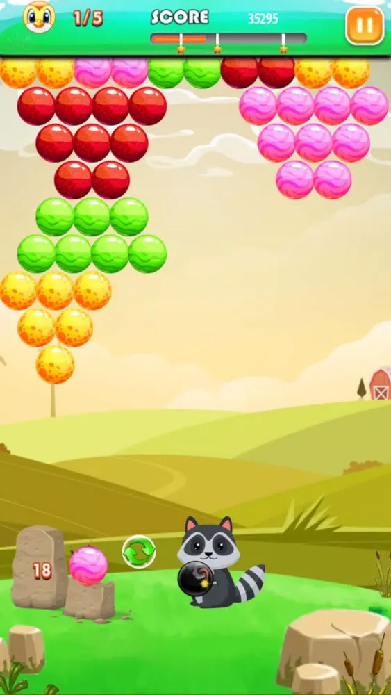 Tangkapan layar Jungle Bubble Adventure - Free Bubble Shooter HD