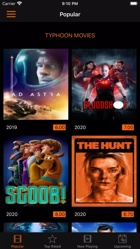 Tangkapan skrin Cuevana - Movies & TV Shows