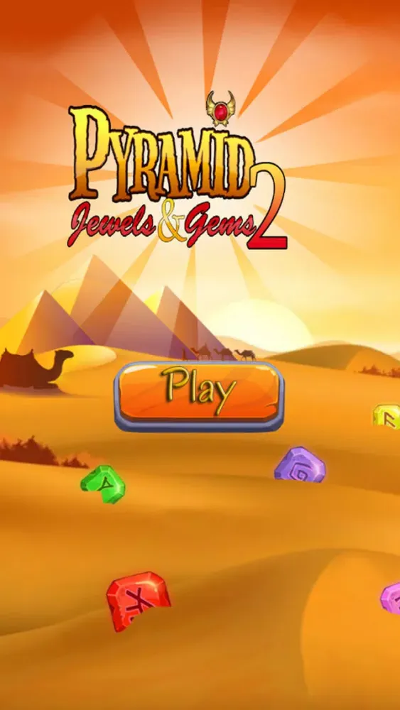 Tangkapan skrin Pyramid Jewels and Gems Legend of Ancient Egypt