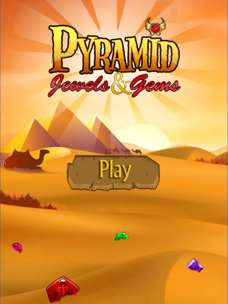 Ảnh chụp màn hình của Pyramid Jewel & Temple Gems iPad 
