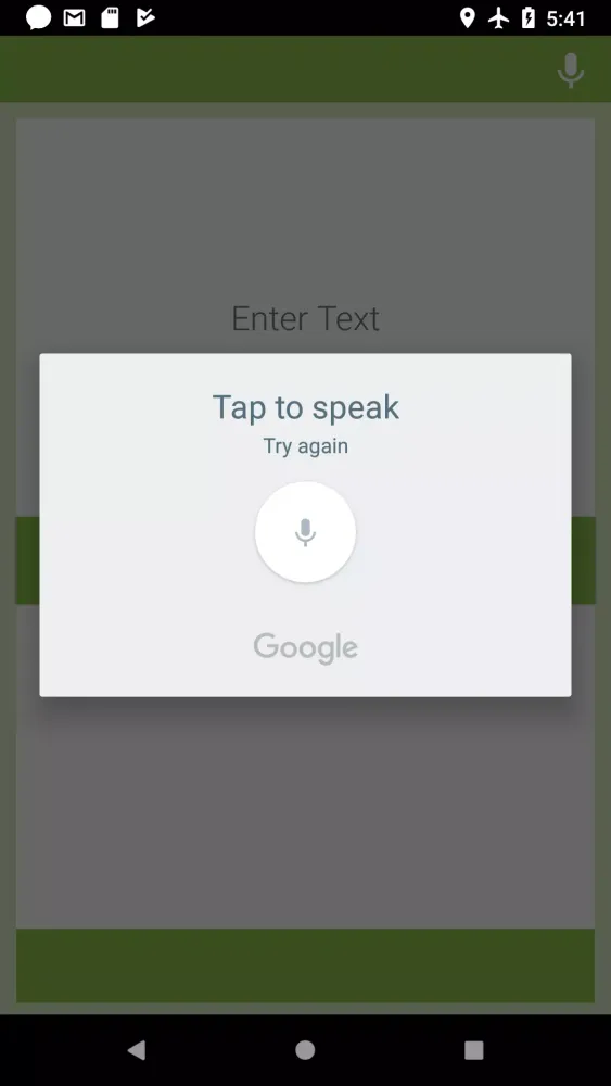 Arabic-Korean Translator Screenshots