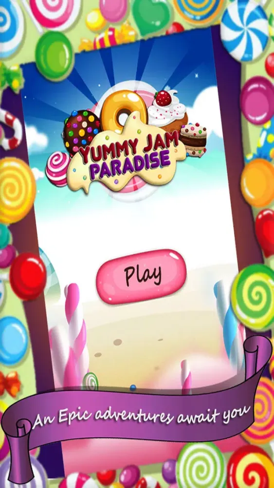 Yummy Jam Paradise Match 3 Puzzle Game(Match items of same Color and Switch) Screenshots