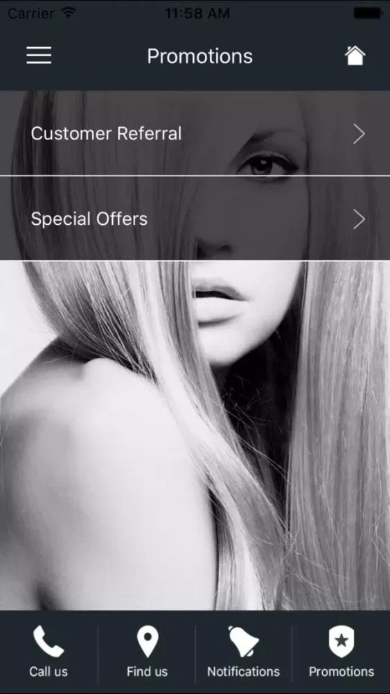 Screenshot di Hair and Beauty Studio
