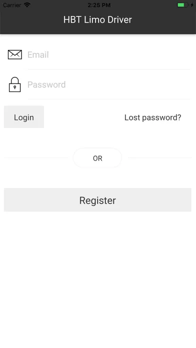 HBT Limo Driver স্ক্রিনশট