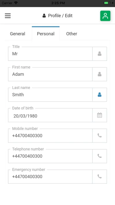 HBT Limo Driver স্ক্রিনশট