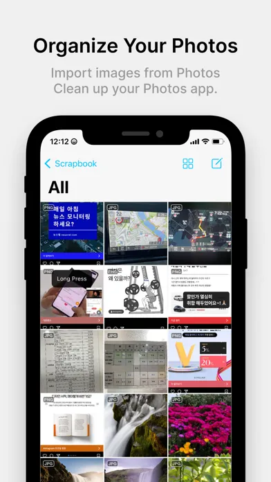 Scrapbook - Image Collection Screenshots