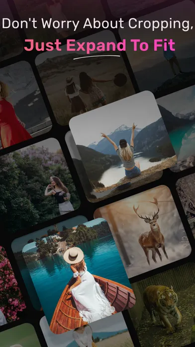 AI Image Extender Resize Story Screenshots
