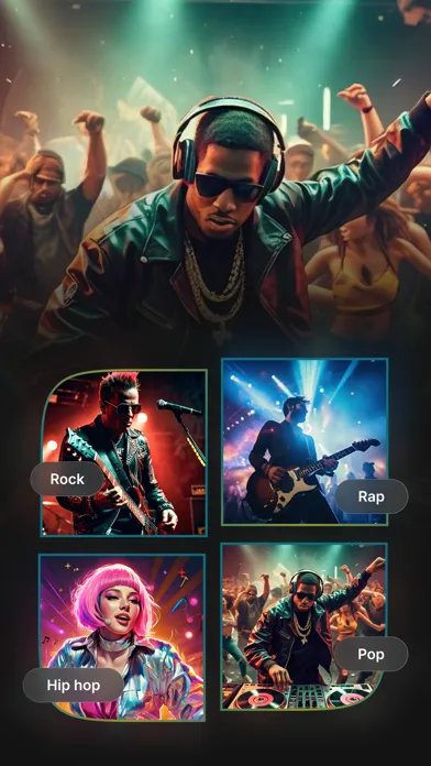 AI Lyrics Generator & Rap Song Screenshots