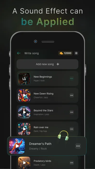 AI Lyrics Generator & Rap Song Screenshots