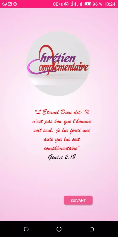 Chretien Complementaire スクリーンショット