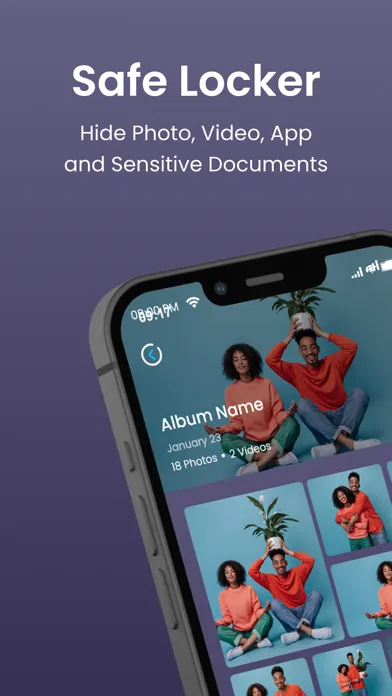 Captures d'écran de App Lock - Photo Vault & Hide