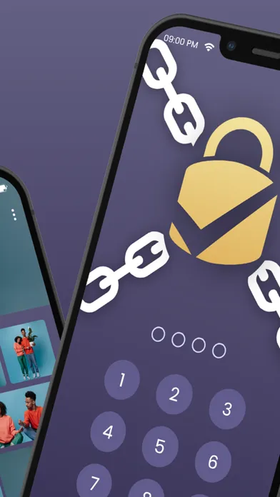 Captures d'écran de App Lock - Photo Vault & Hide