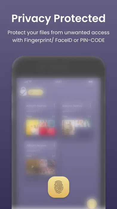 Captures d'écran de App Lock - Photo Vault & Hide