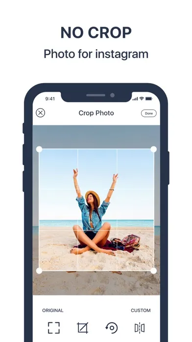 Square Fit - No Crop Photo App Screenshots