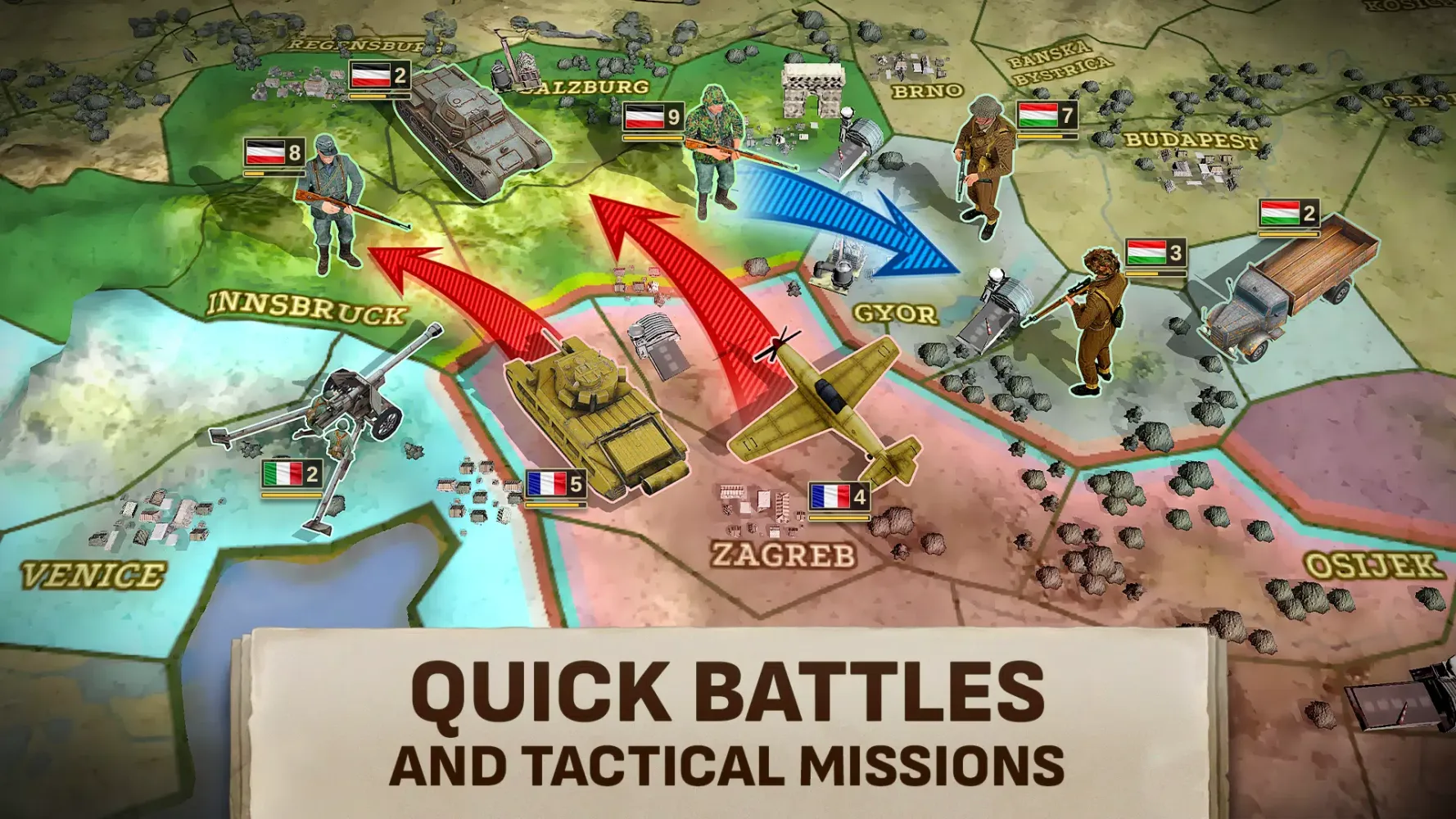 Strategy & Tactics: Blitz Screenshots