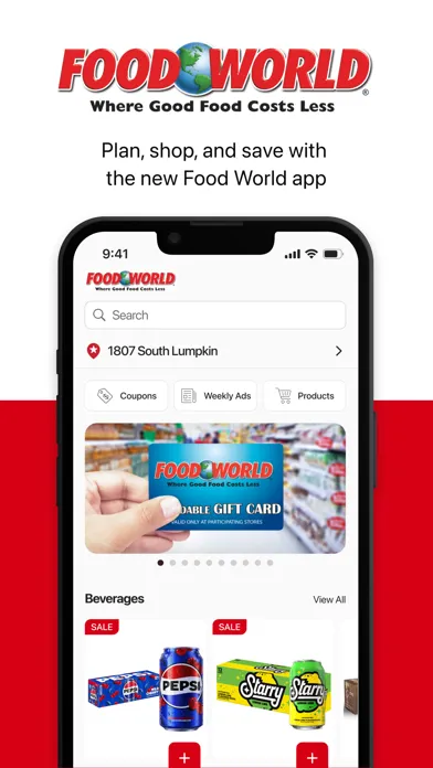 Food World Grocery Stores Screenshots