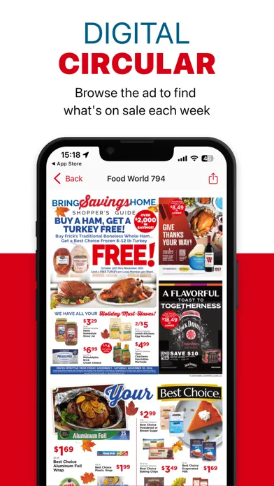 Food World Grocery Stores Screenshots