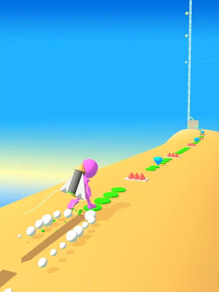 تصاویر Space Dash 3D iPad 