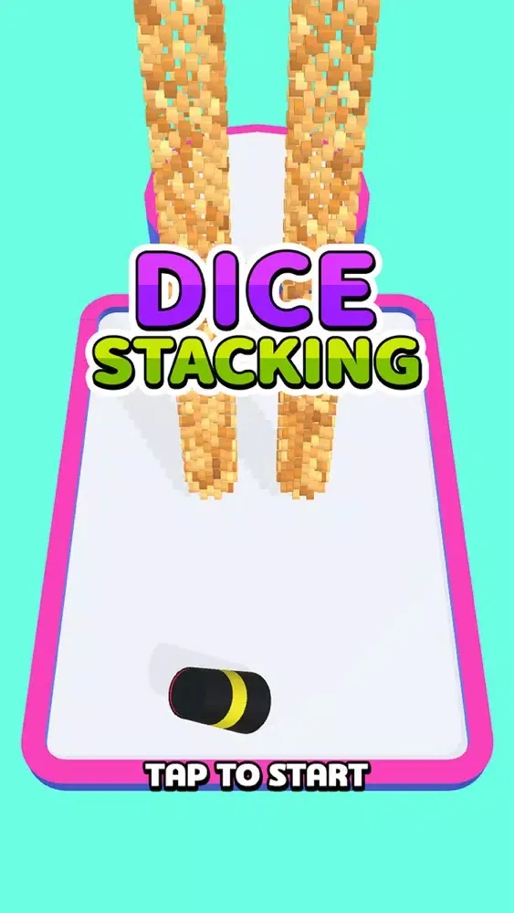Dice Stacking - puzzle game স্ক্রিনশট