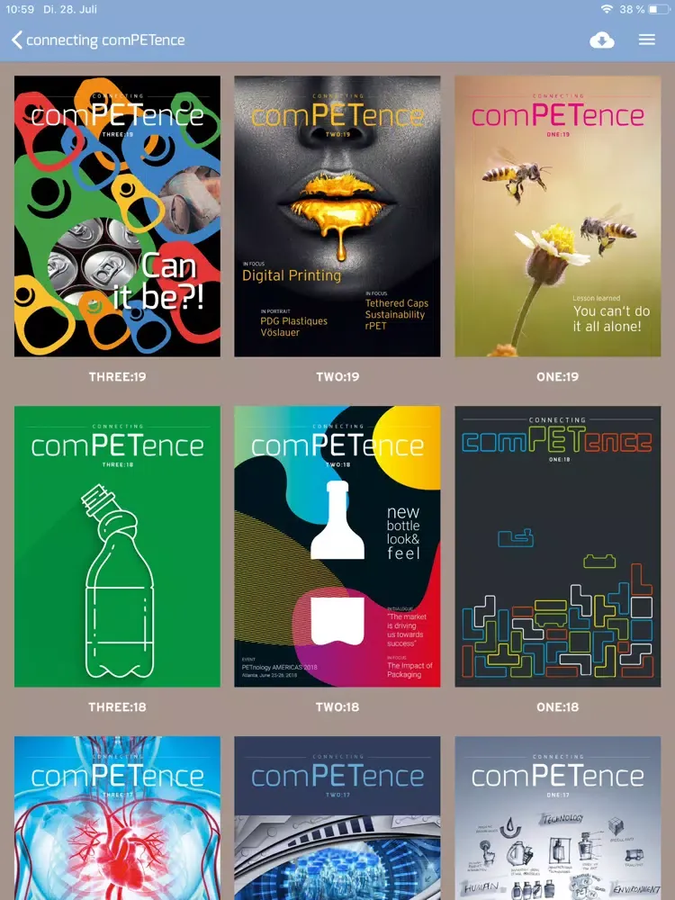 ภาพหน้าจอของ connecting comPETence iPad 