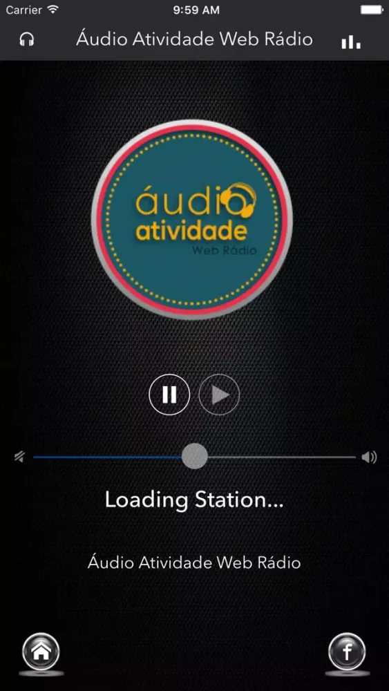 Áudio Atividade Web Rádio Screenshots
