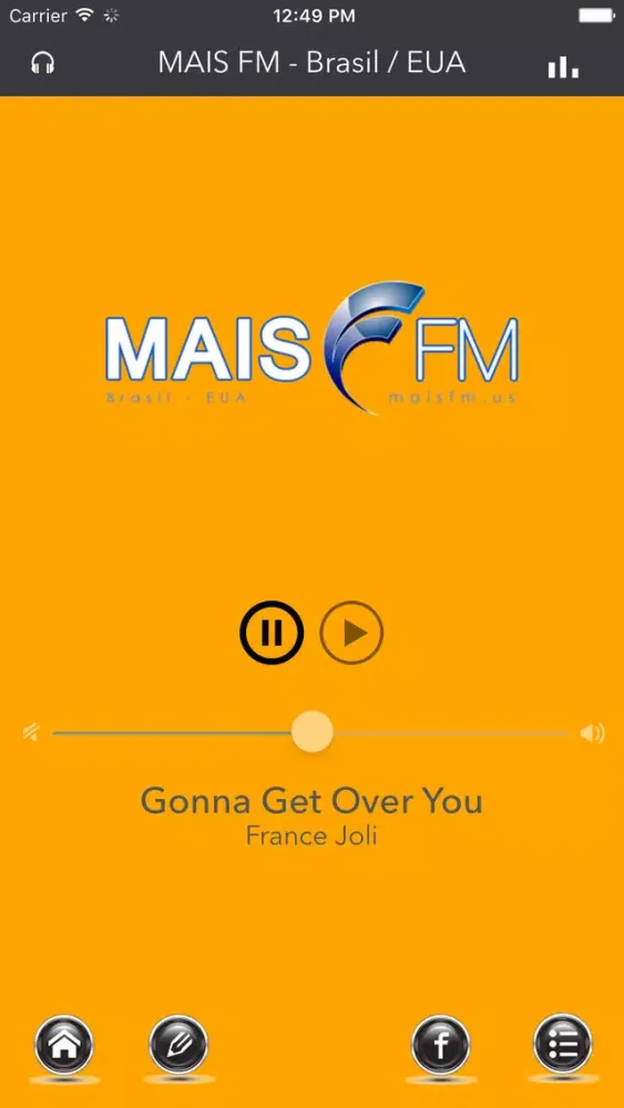 Captures d'écran de MAIS FM - Brasil / EUA