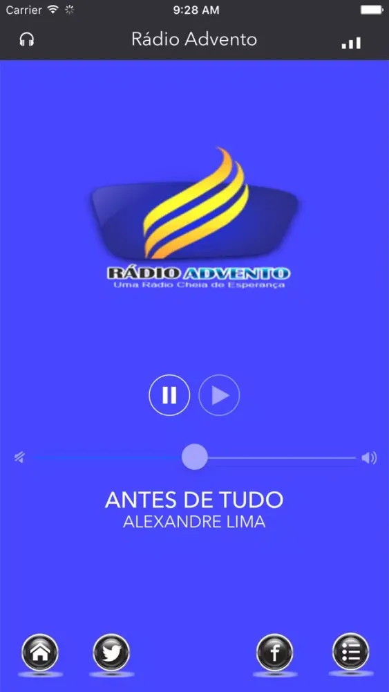 Capturas de pantalla de Rádio Advento