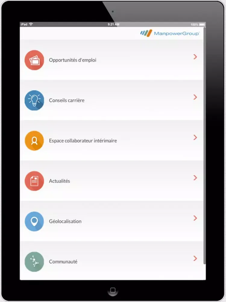Скриншоты MANPO by ManpowerGroup Maroc iPad 