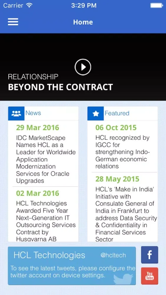 HCL News应用截图
