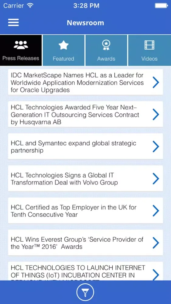 HCL News应用截图