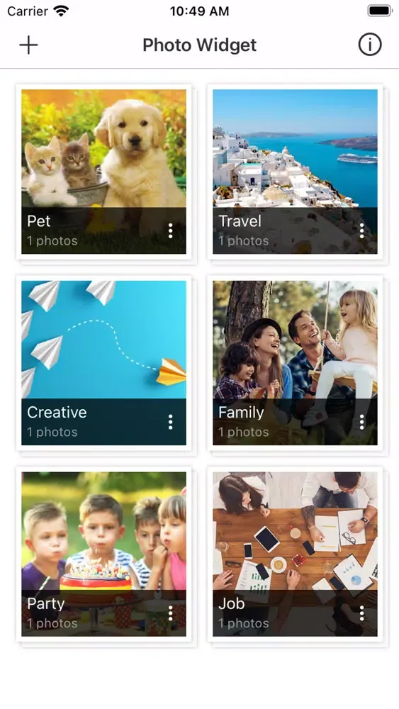 Screenshot di Photo Widget '