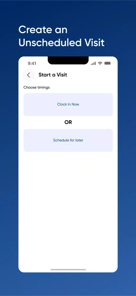 HCM Caregiver App سکرین شاٹس