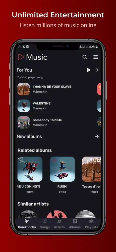 Capturas de pantalla de Play Tube & Music Tube Player