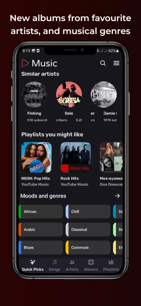 Capturas de pantalla de Play Tube & Music Tube Player