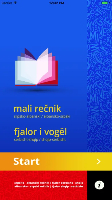 Capturas de pantalla de Mali rečnik / Flajor i vogël