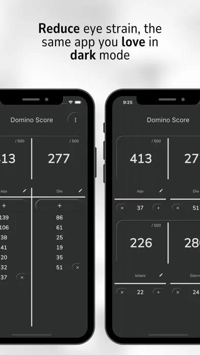 Ảnh chụp màn hình của Domino Score Tracker