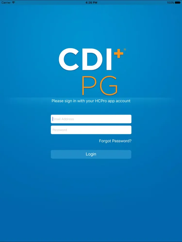 CDI+PG iPad  Screenshots