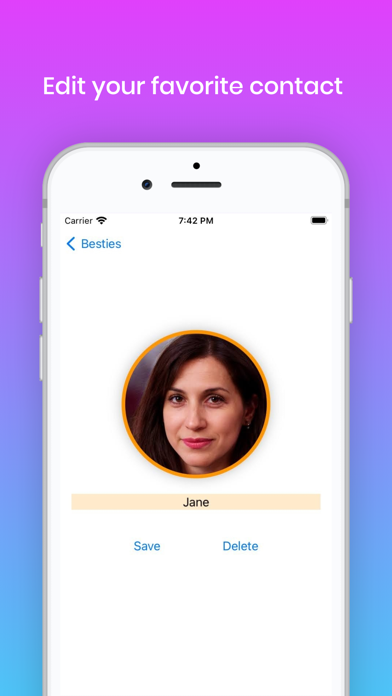 Lock Screen Contact Widget Pro应用截图