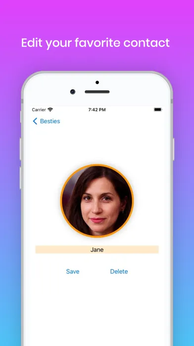 Lock Screen Contact Widget Pro应用截图