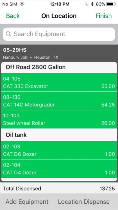 صور HCSS FuelerPlus Mobile