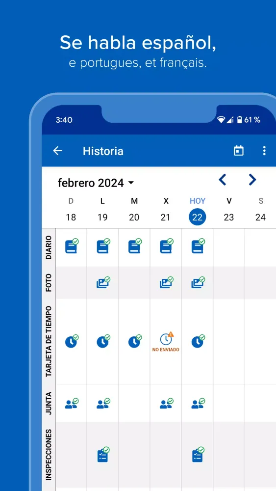 HCSS Field Screenshots